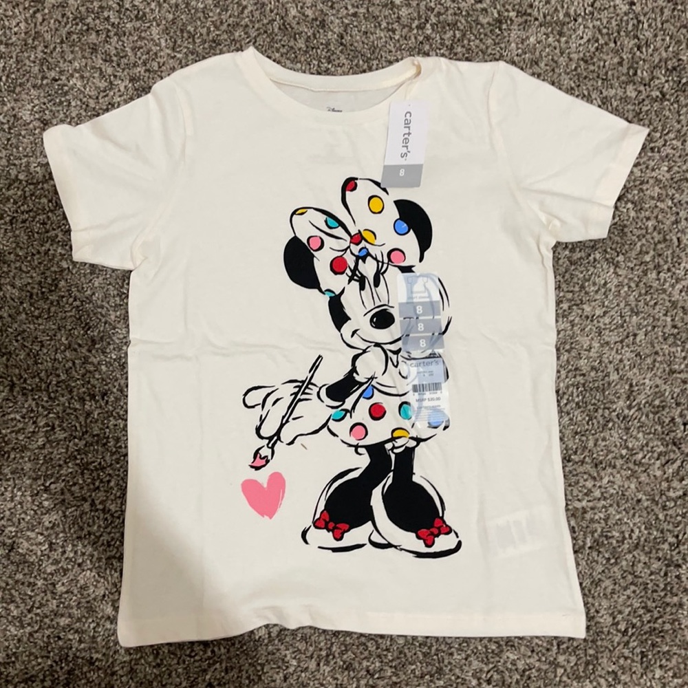 Carter Girls Minnie Mouse Tee
